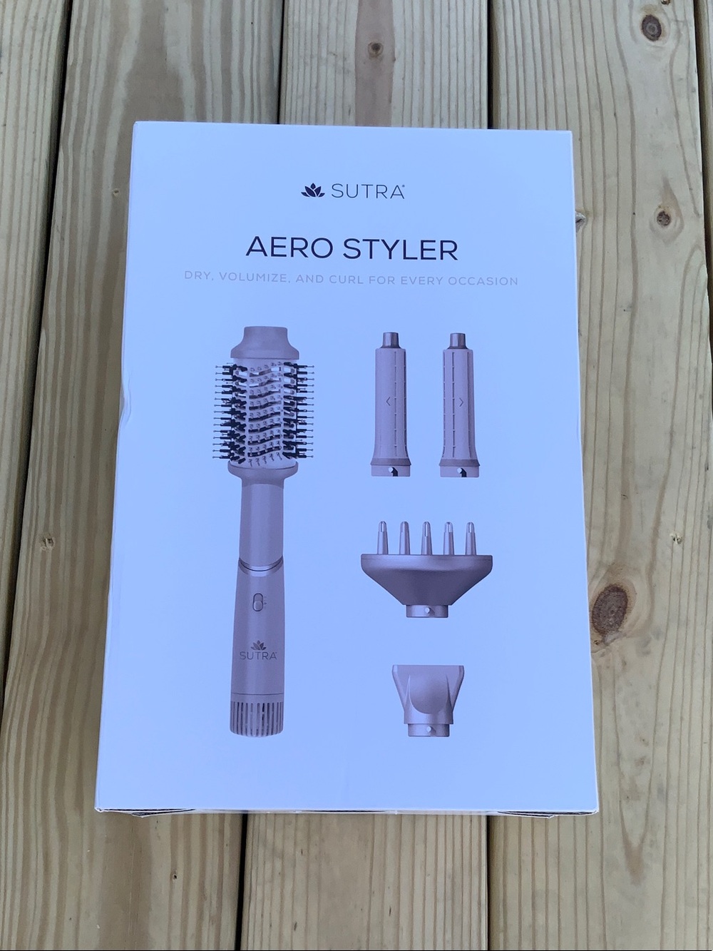 NIB 5 Attachment Aero Styler Set by Sutra Multi - Styler Air Dryer